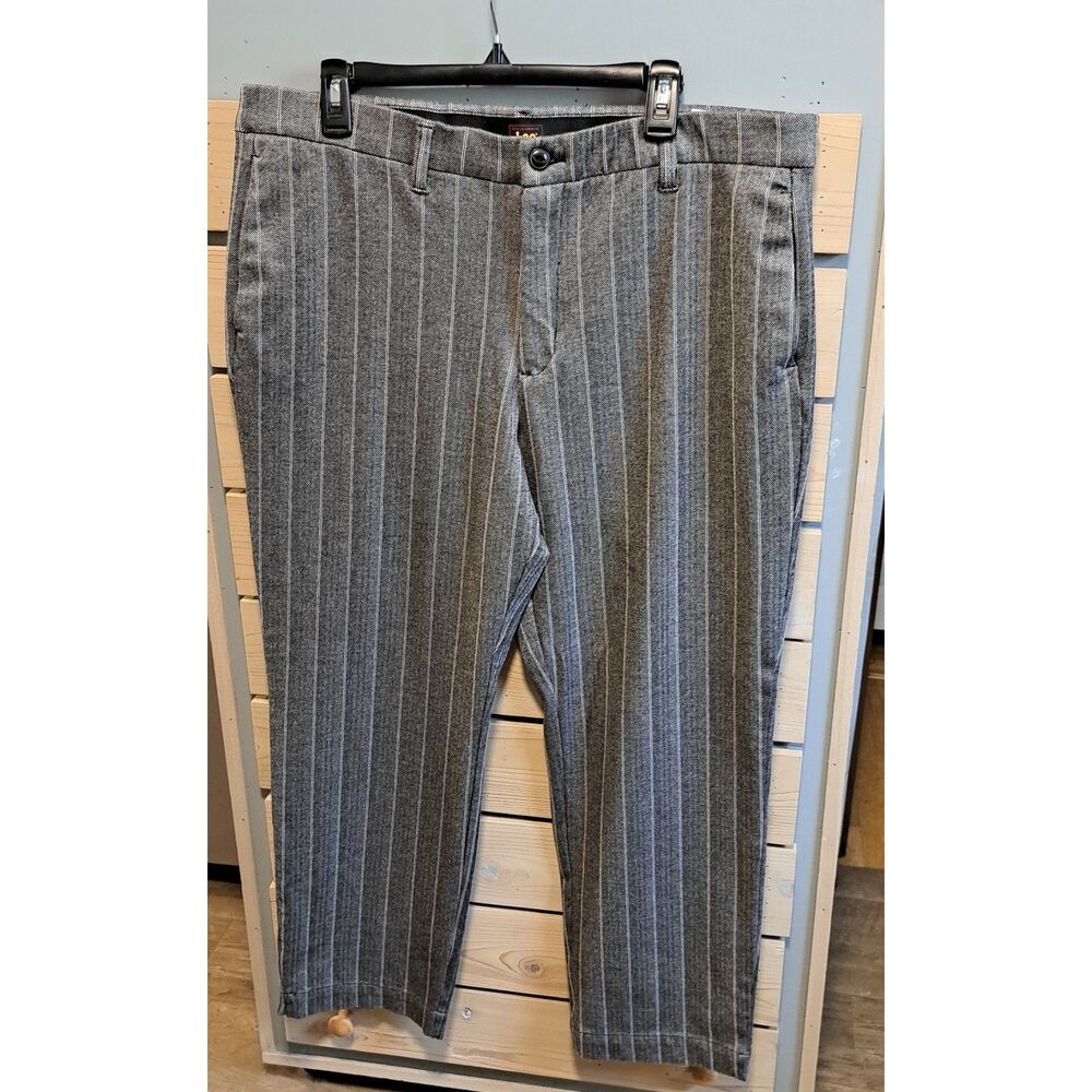 Lee Pinstripe Slacks–Size 20M Classic Power Style-office, business, professional
